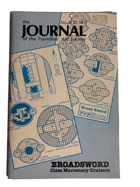 Unbranded Board Game The Journal of the Traveller’s Aid Society no. 8
